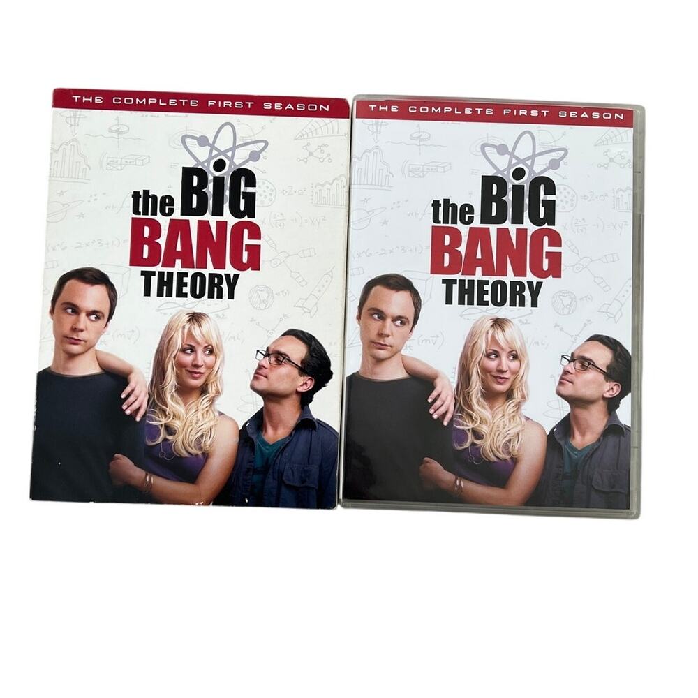 The Big Bang Theory: The Complete First Season DVD Set w/ Slipcover and Insert